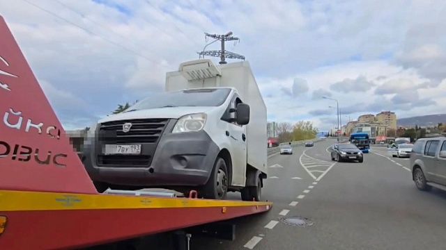 Пьяного водителя «Газели» задержали в Сочи