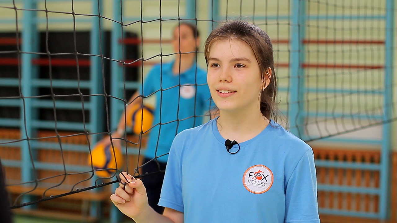 Дарья Долгалева рассказала, каким, по её мнению, должен быть капитан команды по волейболу. Фото: Телеканал «Краснодар»