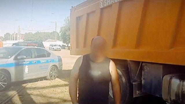 Очередной «чёрный мусорщик» задержан в Краснодаре. Фото: пресс-служба УМВД России по городу Краснодару