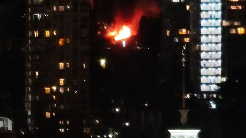 Дом в 300 квадратных метров сгорел в Сочи