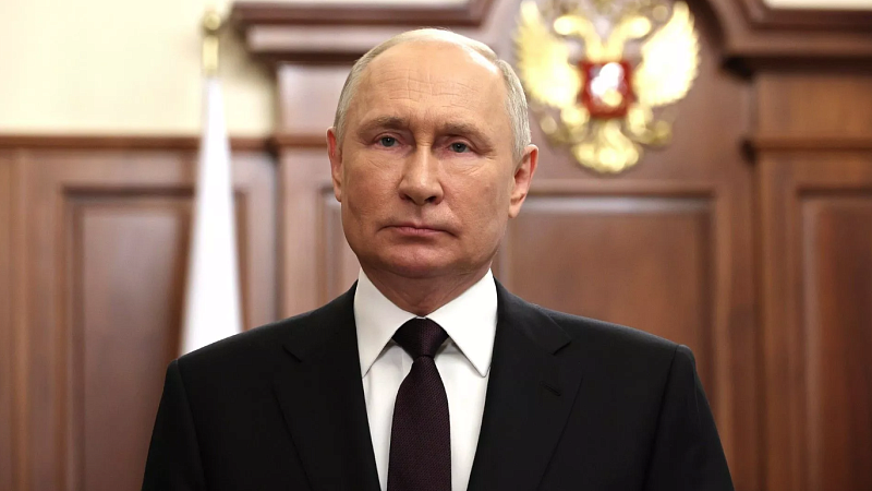 Владимир Путин обратился к россиянам перед выборами президента 