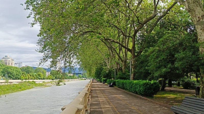 Месячная норма осадков обрушилась ночью на Адлер