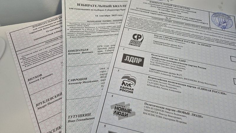 ЦИК РФ сообщила о лидерстве Кондратьева на выборах губернатора Кубани 