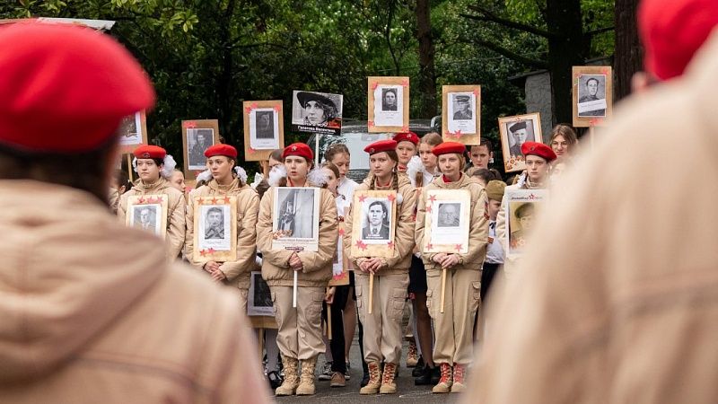 В детском саду Дагестана нарядили воспитанников в военную форму