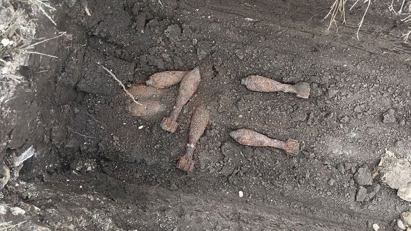 Росгвардия уничтожила девять мин времён войны под Анапой