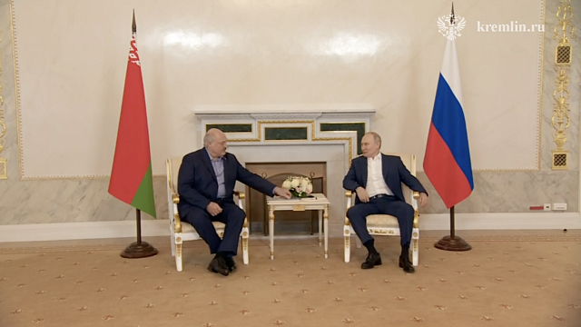 Переговоры Путина и Лукашенко 23 июля / Фото: Kremlin.ru