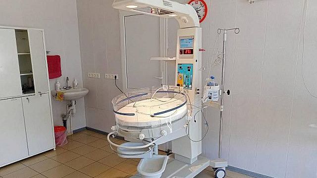 Белоглинская ЦРБ получила новую реанимационную систему для новорожденных