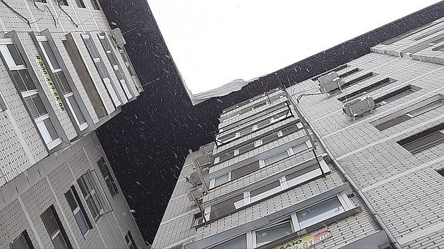 В четверг в Краснодаре пойдет мокрый снег, а на дорогах будет гололедица. Фото: телеканал «Краснодар»