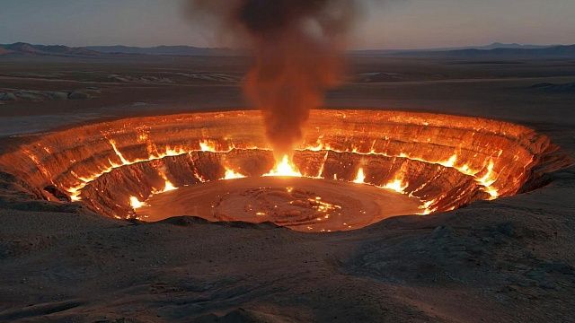 Учёные раскрыли, можно ли потушить кратер Дарваза в Каракумах