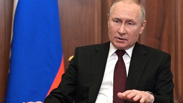 Президент России объявил о начале специальной военной операции в Донбассе