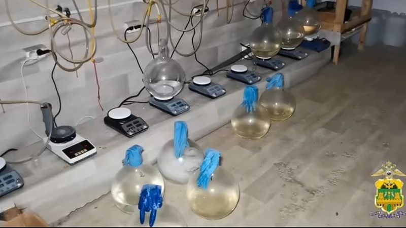 На скамью подсудимых отправили хозяина двух нарколабораторий в Анапе