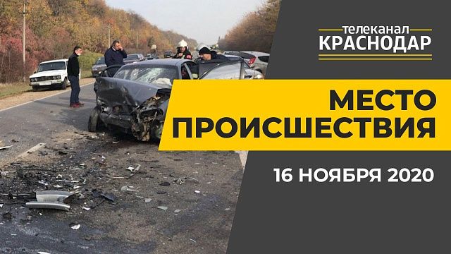 Кражи, аварии, ДТП в Краснодаре. Выпуск от 16 ноября 2020