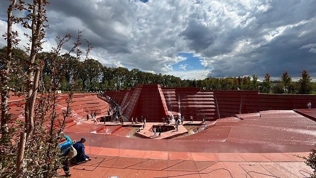 Блогер сравнил локацию в парке Галицкого с «Водными садами» в Техасе