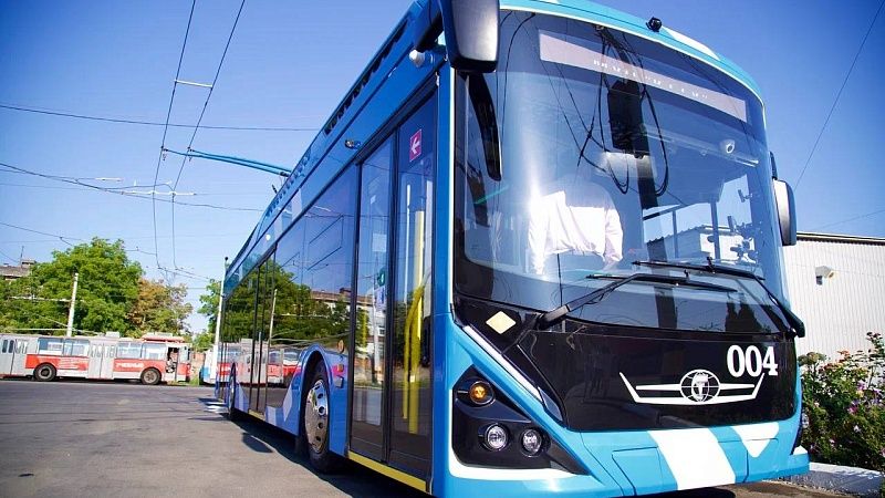 Новый троллейбус модели «Адмирал» протестируют в Краснодаре