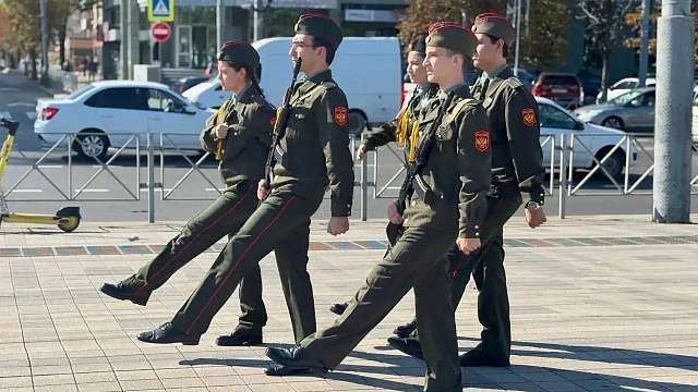 На Пост №1 в течение учебного года заступят 35 караулов в Краснодаре 