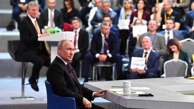 Состоялась «Прямая линия» Владимира Путина. Фото: kremlin.ru