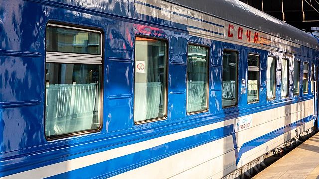 Туристический поезд «Сочи» по маршруту Туапсе—Гагра запустят с 3 января