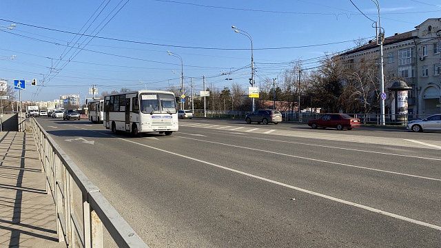 Автобус №1 будет ходить в Краснодаре по измененному маршруту Фото: Телеканал «Краснодар»