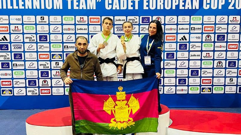 На Чемпионате Европы по дзюдо четыре медали завоевали атлеты с Кубани 
