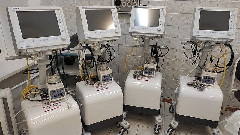 Аппараты ИВЛ по нацпроекту закупили в пять больниц Краснодарского края