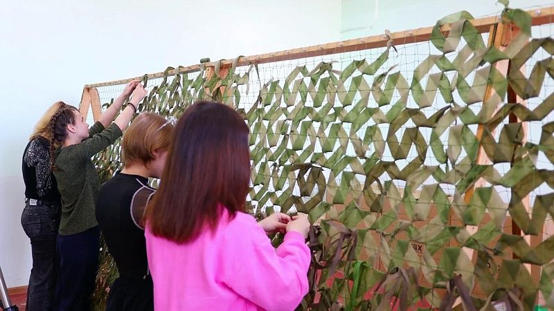 Самозатягивающуюся сеть против дронов для фронтовых дорог разработали в России