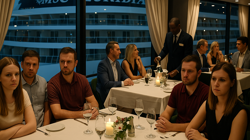 Российские туристы столкнулись с дискриминацией на борту MSC Euribia 