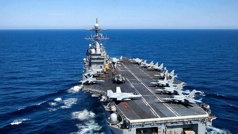 Baijiahao: морской дрон-камикадзе РФ напугал авианосцы США