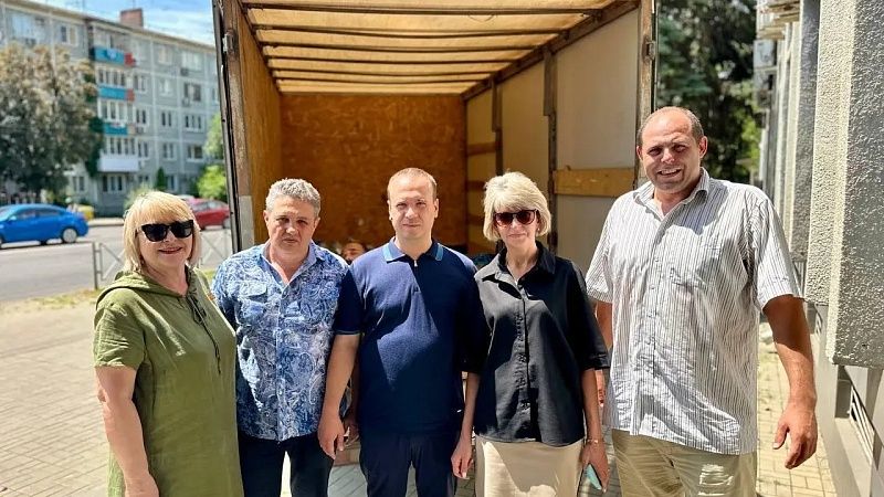 В зону СВО для бойцов отправили большую партию гуманитарной помощи