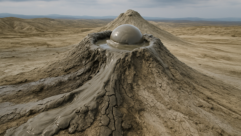 В топ-5 направлений для бьюти-туризма попал грязевой вулкан Тиздар на Кубани