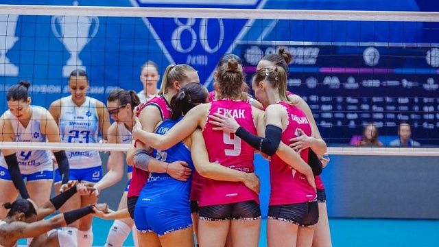 Волейболистки «Динамо» Краснодар проиграли «Динамо-Ак Барск» 