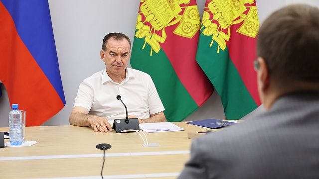 Кондратьев обсудил с новым руководителем «ТНС энерго Кубань» работу компании