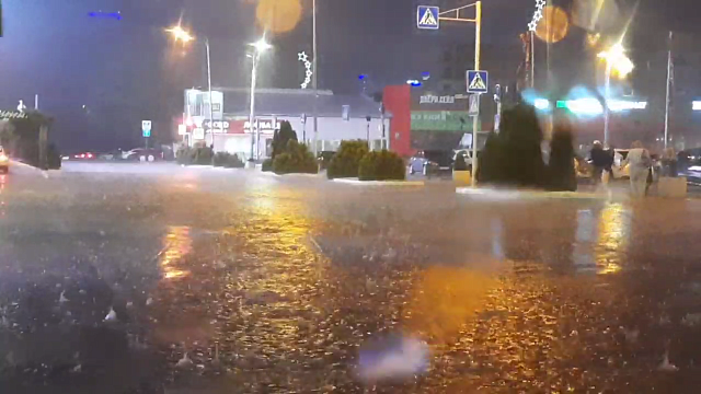 В Краснодаре ожидается неблагоприятная погода. Фото: телеканал «Краснодар»
