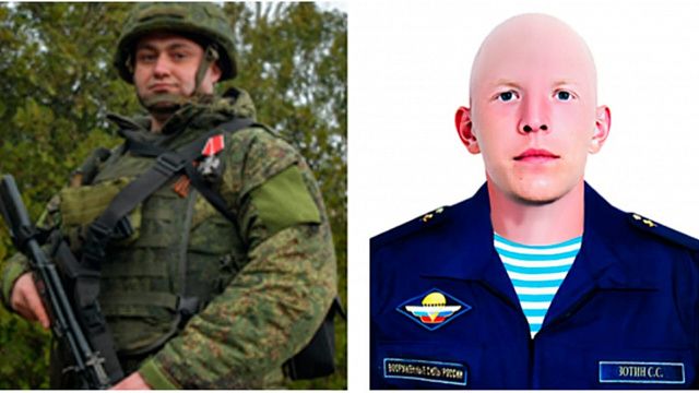 Старший лейтенант Иван Степанов и рядовой Сергей Зотин. Фото: Министерство обороны РФ
