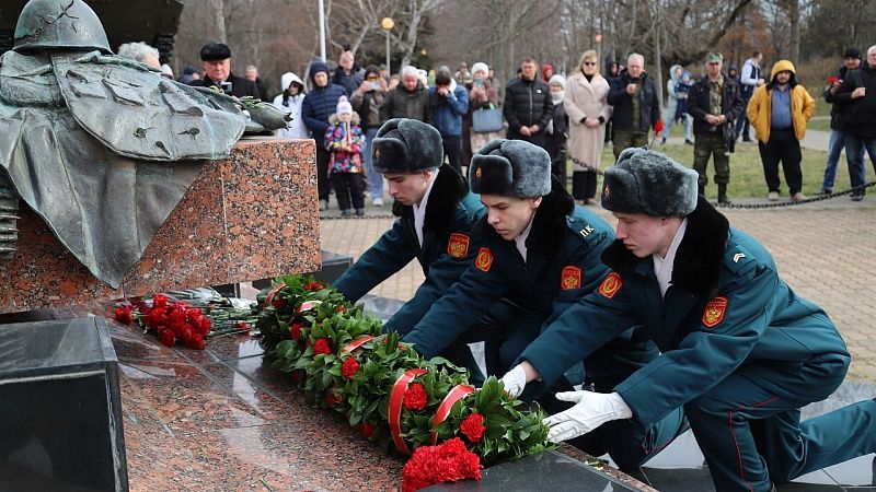 Память погибших в Афганистане военнослужащих почтили в Краснодаре