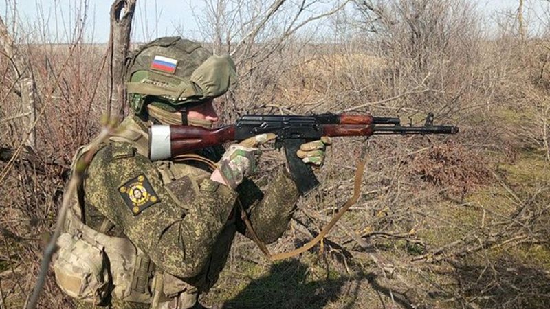 Морские пехотинцы Каспийской флотилии отрезали путь ВСУ к границе России