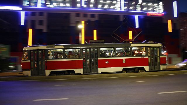 В Краснодаре четыре трамвая изменят маршрут на один вечер