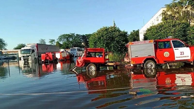 После дождевых ливней подтопило цокольные этажи 23 многоэтажек в Краснодаре