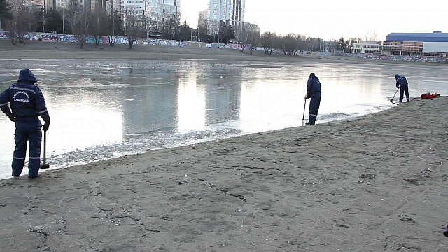 В Краснодаре усилят меры по патрулированию водоемов. Фото: телеканал «Краснодар»