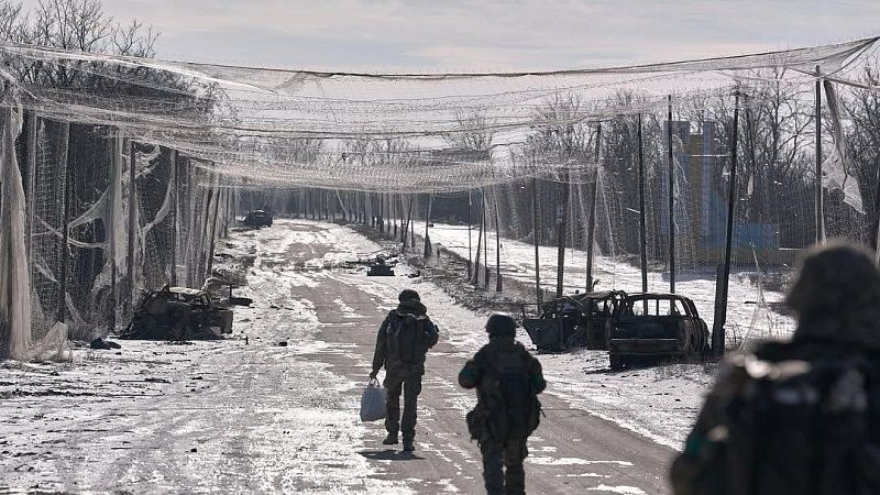 Появились фото «дороги смерти» ВСУ между Константиновкой и Дружковкой