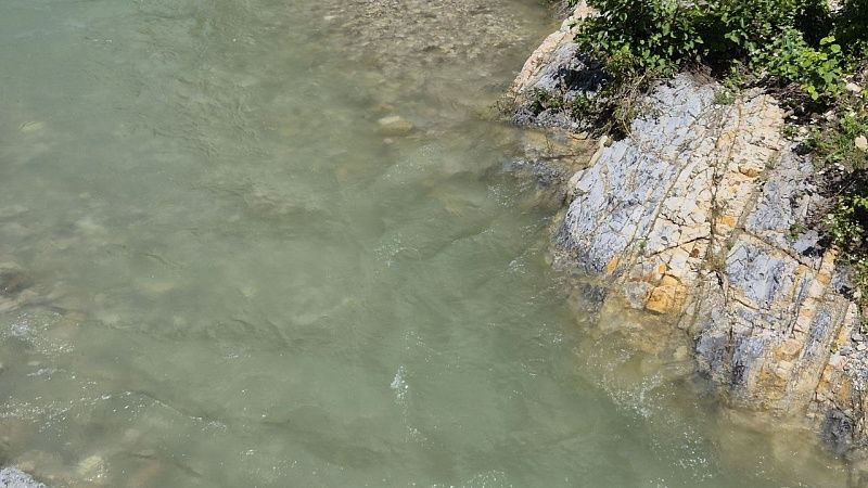 Спал уровень воды в реках черноморского побережья Кубани