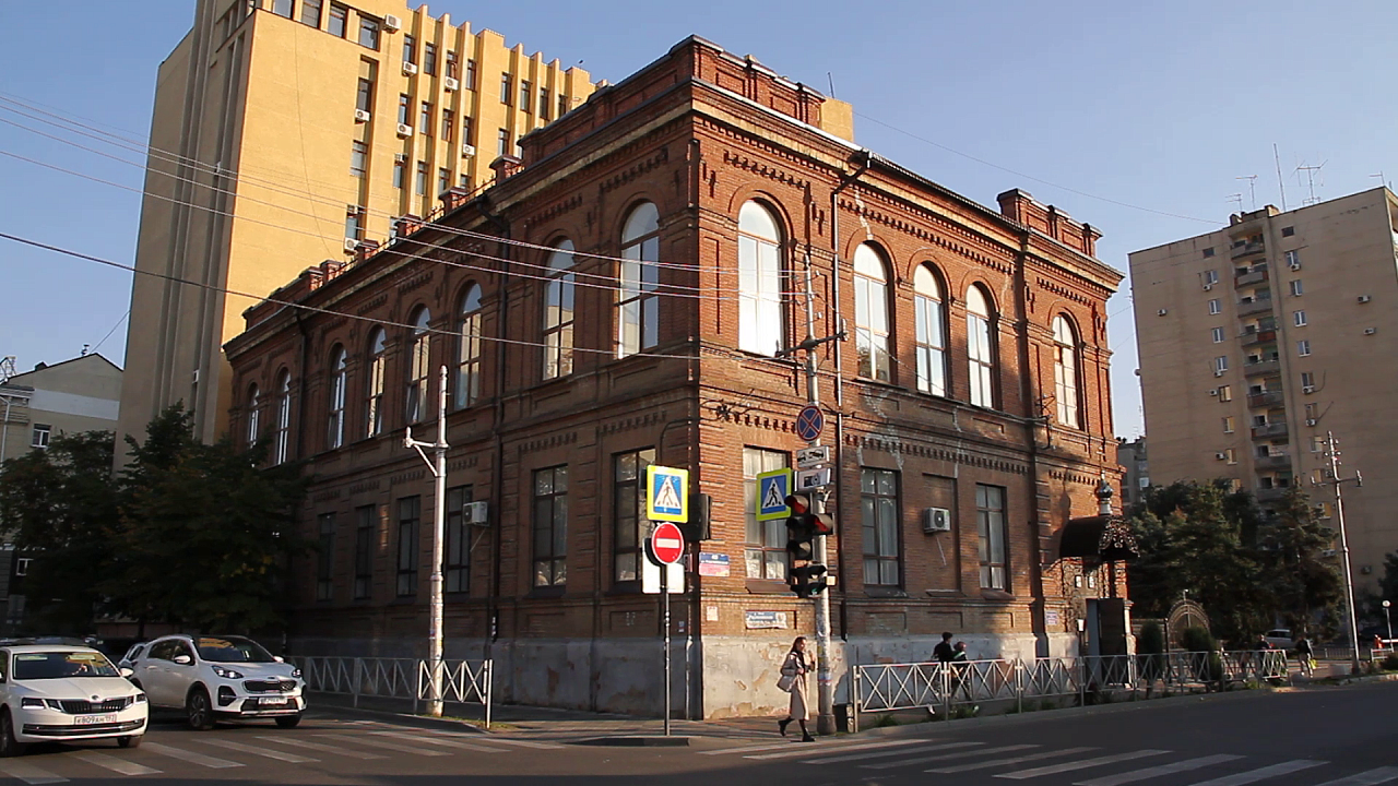 Здание общества «Ромиосини» Фото: телеканал «Краснодар»