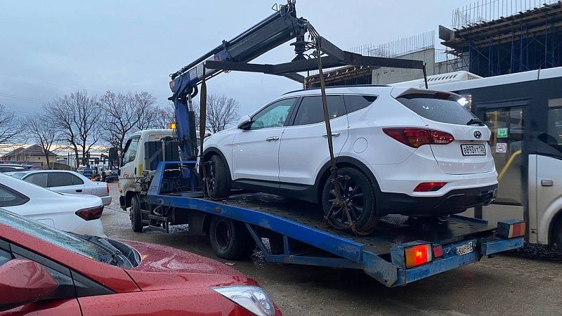 Более 12 тысяч машин забрали на штрафстоянки в Краснодаре