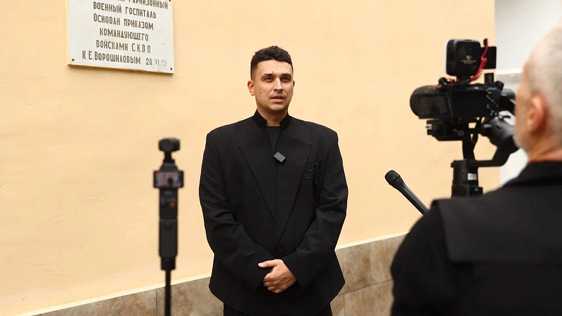  Концерты для военных прошли в госпитале в Краснодарском крае