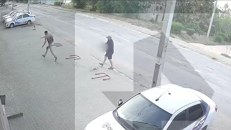 На видео попало жестокое убийство федерального судьи в Камышине