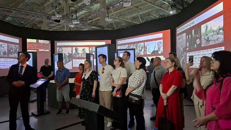 Мультимедийная выставка к 80-летию Победы открылась в Краснодаре 