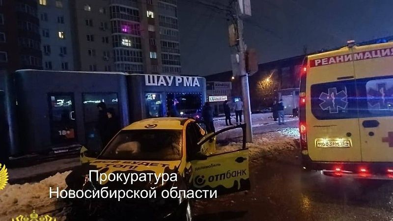 Сбивший людей на остановке водитель задержан в Новосибирске