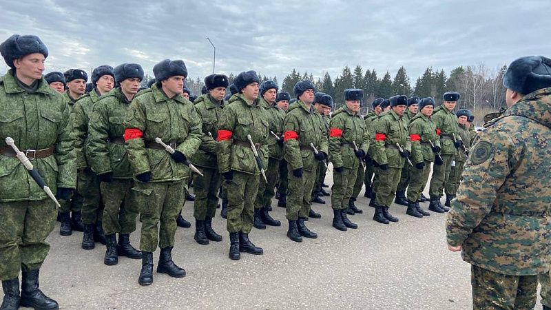 В Московской области прошла очередная тренировка кубанских казаков перед Парадом Победы