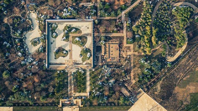 Краснодарский фотограф показал, как изменилась новая очередь парка «Краснодар» за 2 недели 