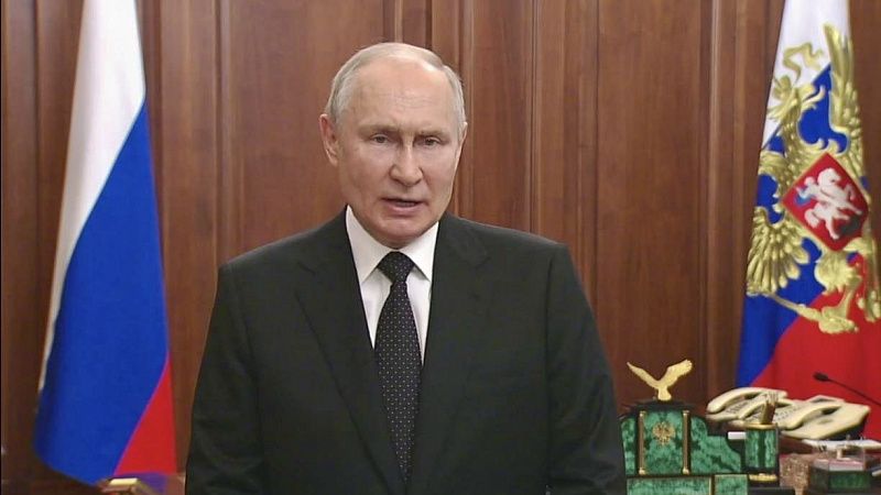 Владимир Путин обратился к россиянам: «Как гражданин России сделаю все, чтобы защитить страну»
