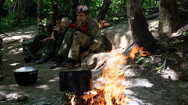 60% краснодарцев поддерживают начальную военную подготовку для детей с 5 класса Фото: Поисковый отряд «Патриоты Кубани» 
